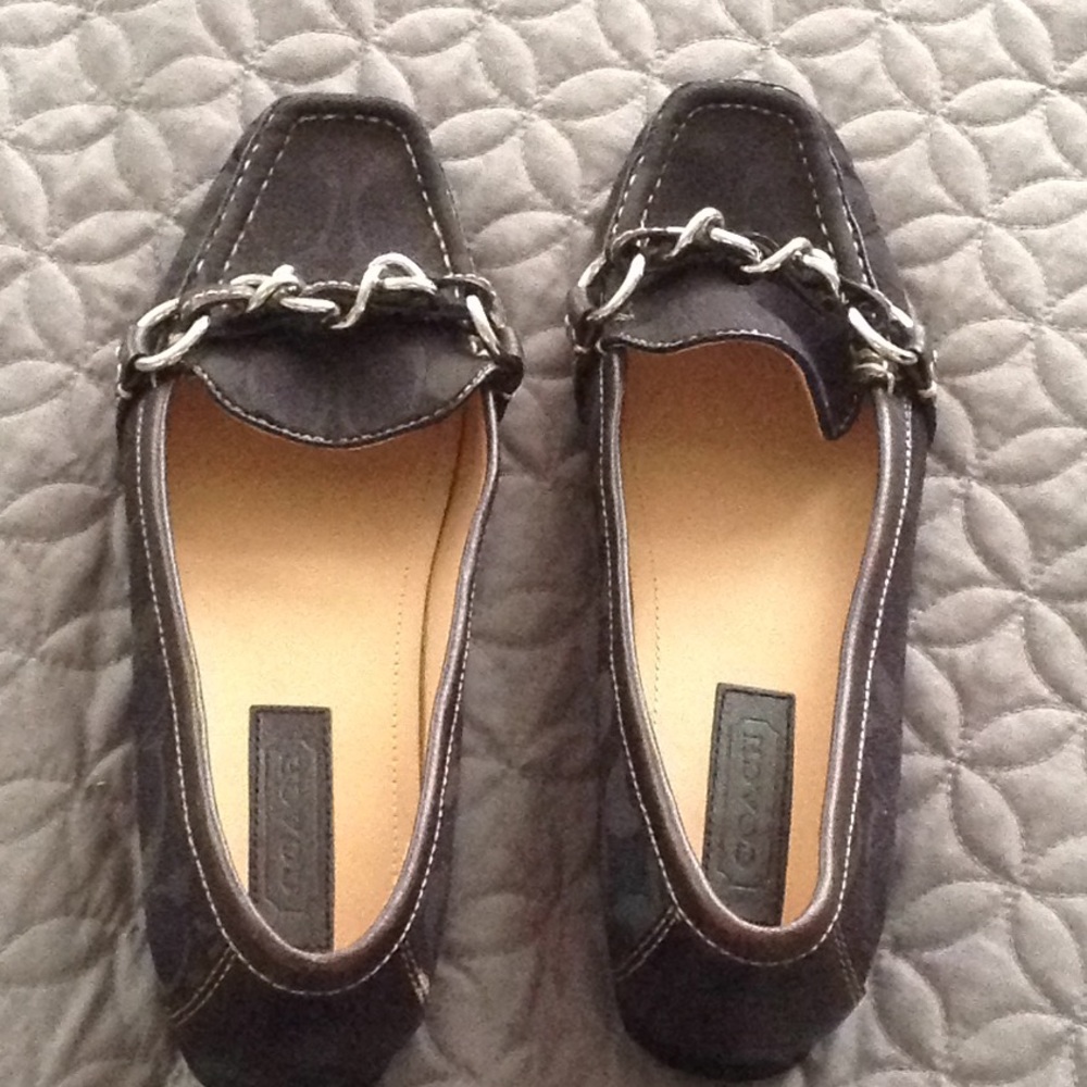 Black Coach  loafers - Picture 3 of 3